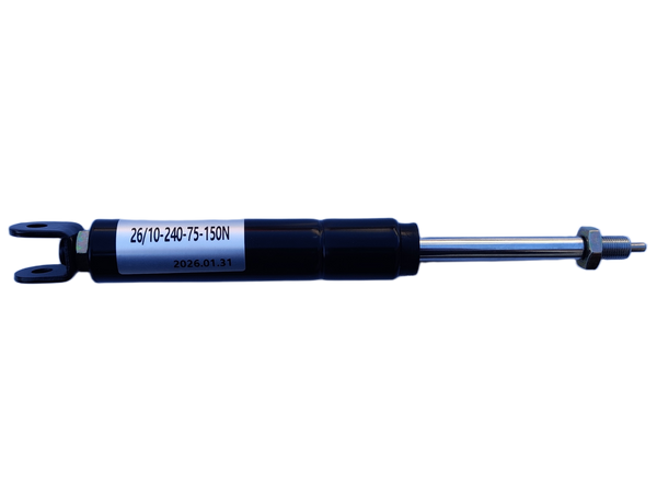 Амортизатор сиденья кресла кушетки шезлонга коляски инвалидной 240mm 150N S=75mm /ухо-шток/ 10/26-240-75-150N фото
