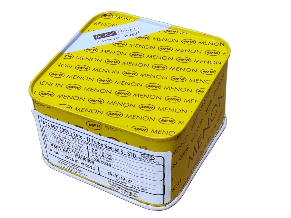 Кольца поршневые двигателя Е-2 "Menon", Эталон , ТАТА 613, I-VAN, БАЗ А079 252503990155-MEN-E2 фото