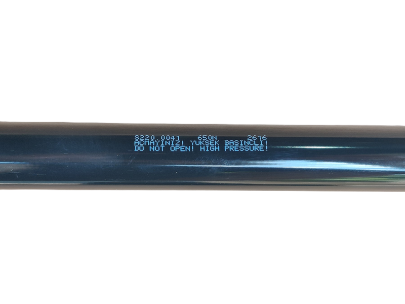 Амортизатор багажника 600мм S=250mm 650N /ябл-ябл/ 10/22-600-250-650N-TA фото