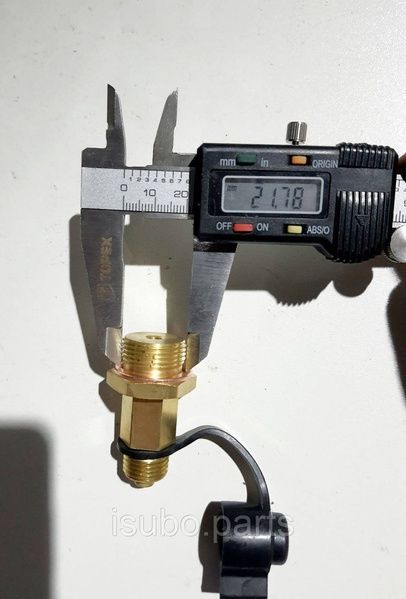 Клапан ресивера контрольного вывода воздуха М22*1,5 "SORL" Эталон, КАМАЗ, МАЗ (350600101000) 350600101000-ISB фото