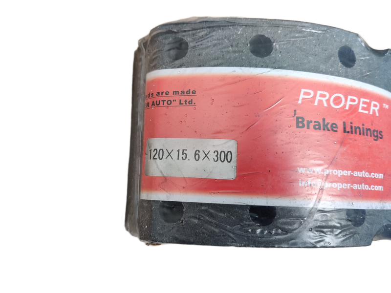 Накладка гальмівна STD "PROPER" Еталон, ТАТА 613, I-VAN, БАЗ А079 264142100173-PRP фото