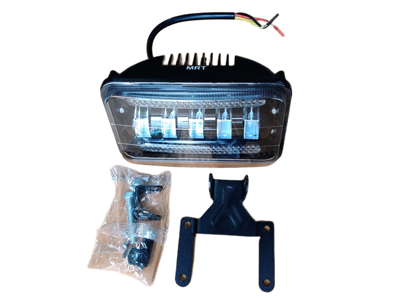 Фара противотуманная LED 10-30В (8 диодов х 3Вт) Эталон, БАЗ А079 DRL165*105-LED фото