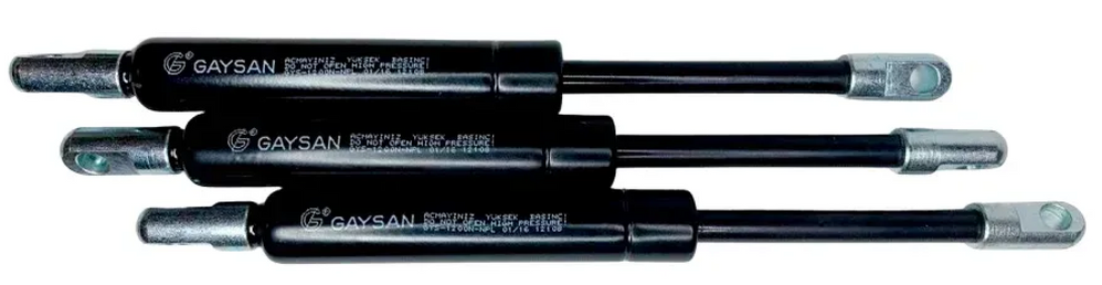 Амортизатор cидіння гіда 235мм S=70mm 1200N /ухо-ухо 8mm/ (180-250) 220.0023 фото