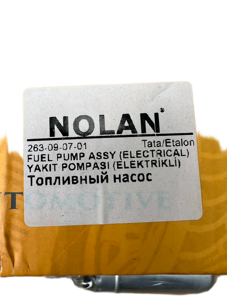 Насос паливний електричний 12В "Nolan Turkey " Эталон , ТАТА613, I-VAN, БАЗ А079 263-09-07-01 фото
