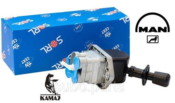 Кран ручного тормоза 3-х выводной MAN F90, M90, КАМАЗ "SORL" (9617231000) 35260051010 35260051010 фото